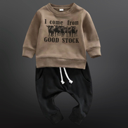 Good Stock Western Baby T-Shirt/Pants Set