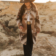 Ladies' Southwestern Cardigan Coat | Style L-2617