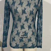 TH1221 NAVY LACE (7 PIECE)
