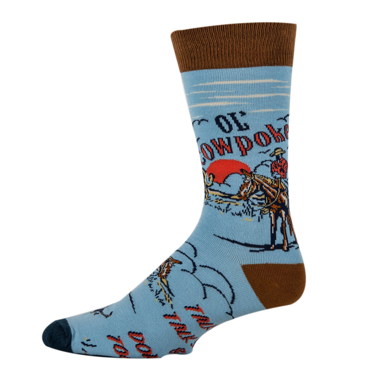 Cowpoke | Men's Western Novelty Crew Socks