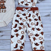 Western NEW TO THE HERD 3pc baby boutique set 2601089M
