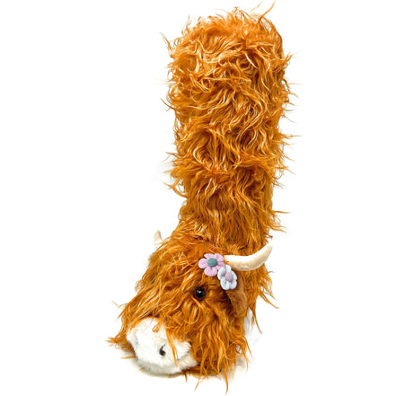 Highland Cattle | Kid's Plush Slipper Socks with Grippers