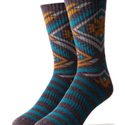 Blue Peak | Men's Premium Cotton Crew Athletic Socks