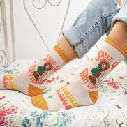 Saddle Up | Women's Western Cowgirl Crew Socks